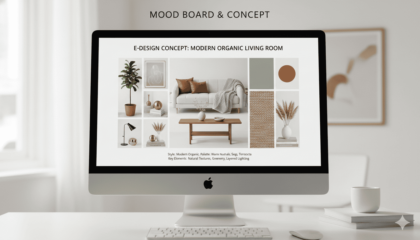 E-Design Package online interior styling