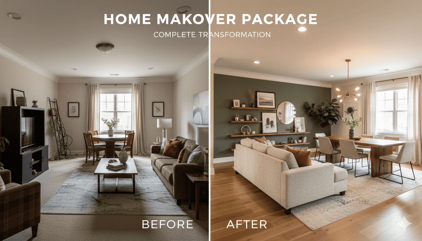 Home Makeover Package complete transformation